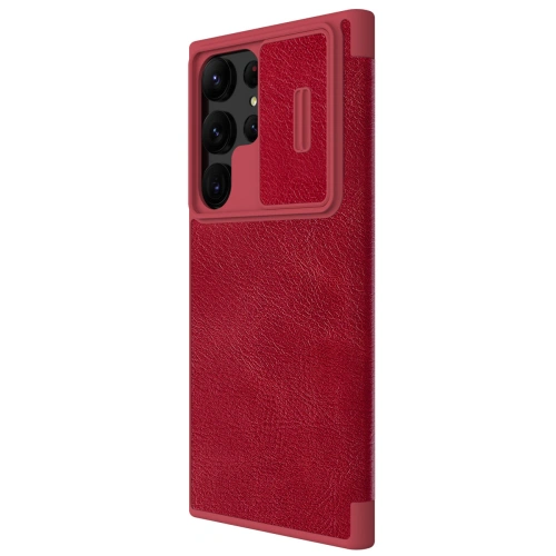 Kup Etui Nillkin Qin Leather Pro Samsung Galaxy S23 Ultra piros - NLK1012 - {ean13} - Sklep Home Screen