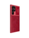 Kup Etui Nillkin Qin Leather Pro Samsung Galaxy S23 Ultra piros - NLK1012 - {ean13} - Sklep Home Screen