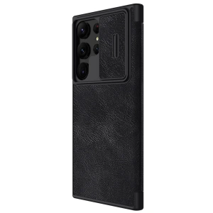 Buy Case Nillkin Qin Leather Pro Samsung Galaxy S23 Ultra black - NLK1013 - {ean13} - Home Screen Store Europe