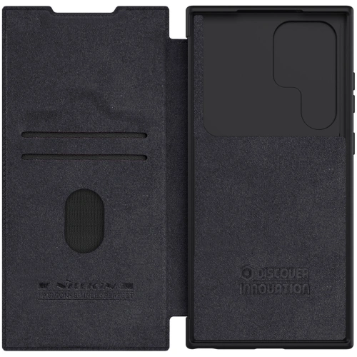 Kup Nillkin Samsung Tasche Qin Leder Pro Galaxy S23 Ultra schwarz - NLK1013 - {ean13} - Sklep Home Screen