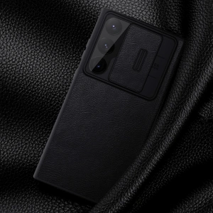 Kup Etui Nillkin Qin Leather Pro Samsung Galaxy S23 Ultra černé - NLK1013 - {ean13} - Sklep Home Screen