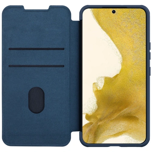 Buy Case Nillkin Qin Cloth Pro Samsung Galaxy S23+ Plus blue - NLK1016 - {ean13} - Home Screen Store Europe
