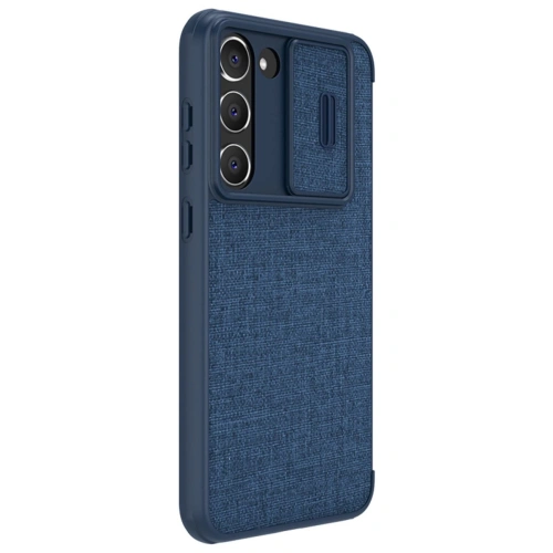 Buy Case Nillkin Qin Cloth Pro Samsung Galaxy S23+ Plus blue - NLK1016 - {ean13} - Home Screen Store Europe