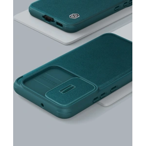 Kup Etui Nillkin Qin Cloth Pro Samsung Galaxy S23+ Plus bleumarin - NLK1016 - {ean13} - Sklep Home Screen