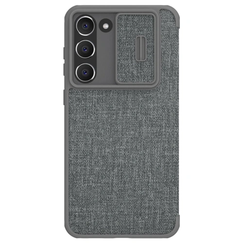 Buy Case Nillkin Qin Cloth Pro Samsung Galaxy S23+ Plus grey - NLK1017 - {ean13} - Home Screen Store Europe