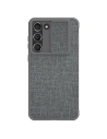 Etui Nillkin Qin Cloth Pro Samsung Galaxy S23+ Plus szare