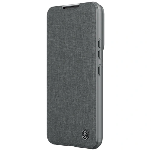 Kup Nillkin Samsung Tasche Qin Cloth Pro Galaxy S23+ Plus grau - NLK1017 - {ean13} - Sklep Home Screen