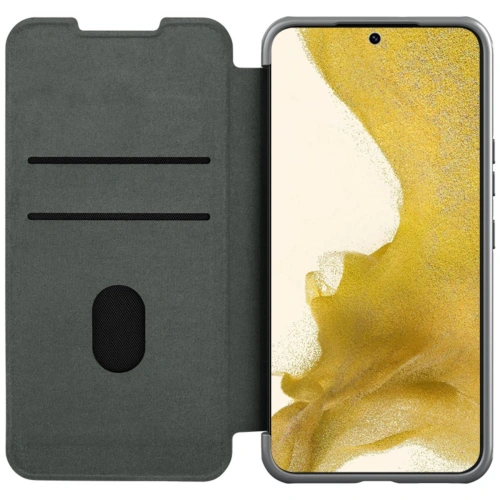 Buy Case Nillkin Qin Cloth Pro Samsung Galaxy S23+ Plus grey - NLK1017 - {ean13} - Home Screen Store Europe