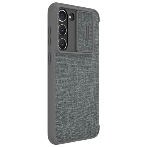 Buy Case Nillkin Qin Cloth Pro Samsung Galaxy S23+ Plus grey - NLK1017 - {ean13} - Home Screen Store Europe