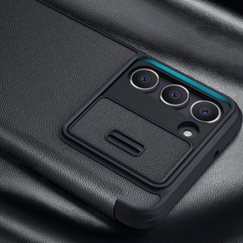 Buy Case Nillkin Qin Cloth Pro Samsung Galaxy S23+ Plus grey - NLK1017 - {ean13} - Home Screen Store Europe