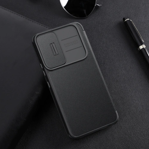 Buy Case Nillkin Qin Cloth Pro Samsung Galaxy S23+ Plus grey - NLK1017 - {ean13} - Home Screen Store Europe