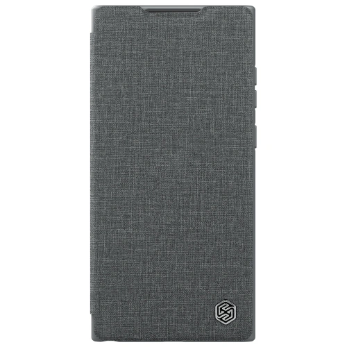 Kup Nillkin Samsung Tasche Qin Cloth Pro Galaxy S23 Ultra grau - NLK1018 - {ean13} - Sklep Home Screen