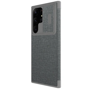 Buy Case Nillkin Qin Cloth Pro Samsung Galaxy S23 Ultra gray - NLK1018 - {ean13} - Home Screen Store Europe