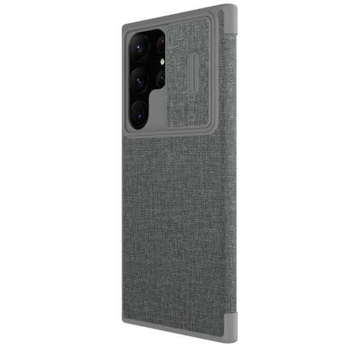 Kup Nillkin Samsung Tasche Qin Cloth Pro Galaxy S23 Ultra grau - NLK1018 - {ean13} - Sklep Home Screen