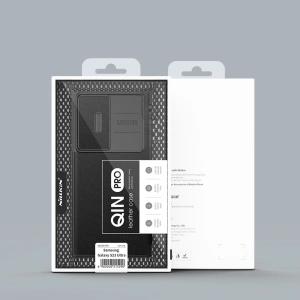 Kup Etui Nillkin Qin Cloth Pro Samsung Galaxy S23 Ultra šedé - NLK1018 - {ean13} - Sklep Home Screen