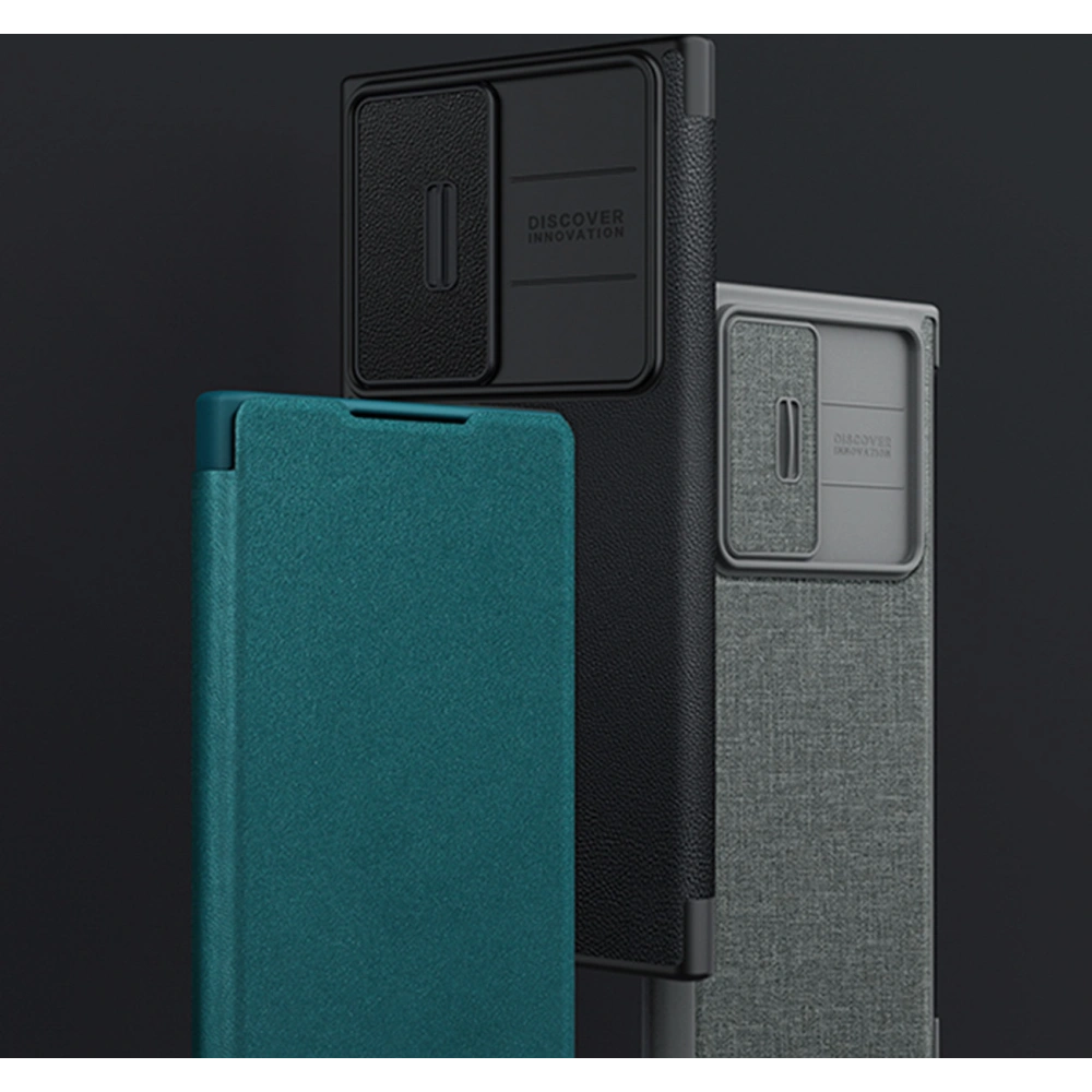 Etui Nillkin Qin Leather Pro Samsung Galaxy S23 czarne