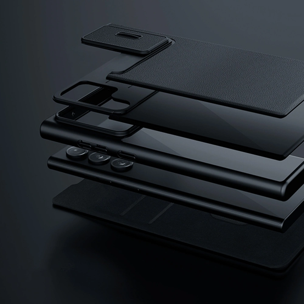 Etui Nillkin Qin Leather Pro Samsung Galaxy S23 czarne