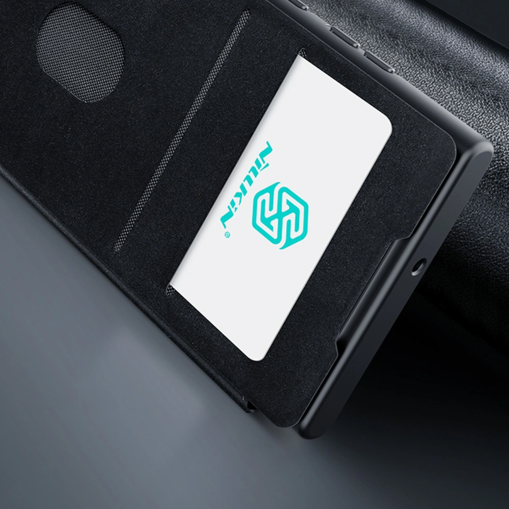 Etui Nillkin Qin Leather Pro Samsung Galaxy S23 czarne