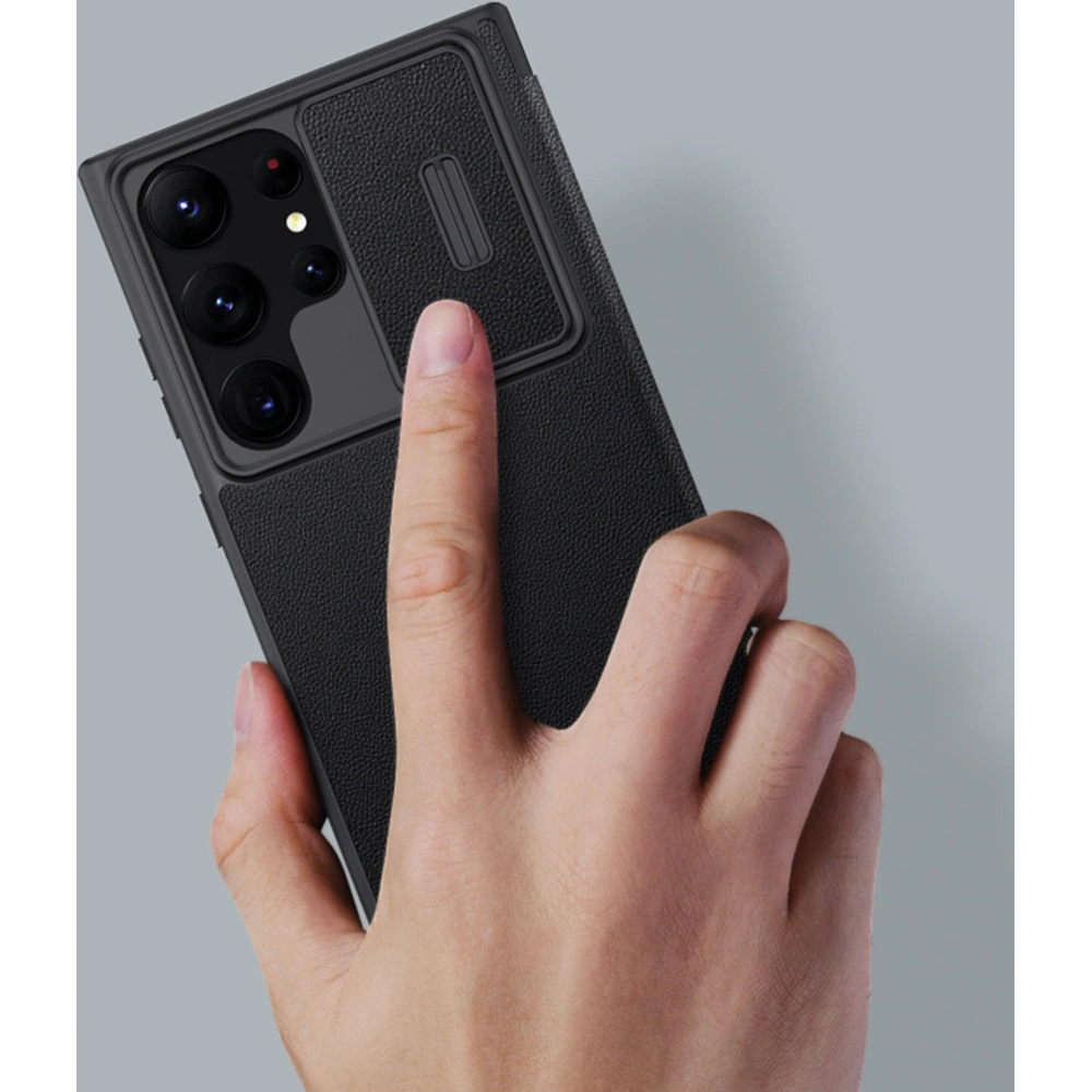 Etui Nillkin Qin Leather Pro Samsung Galaxy S23 czarne