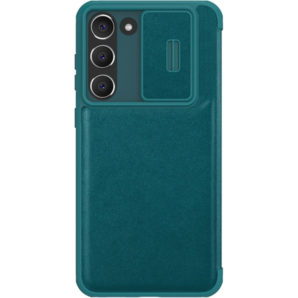 Etui Nillkin Qin Leather Pro Samsung Galaxy S23 zielone