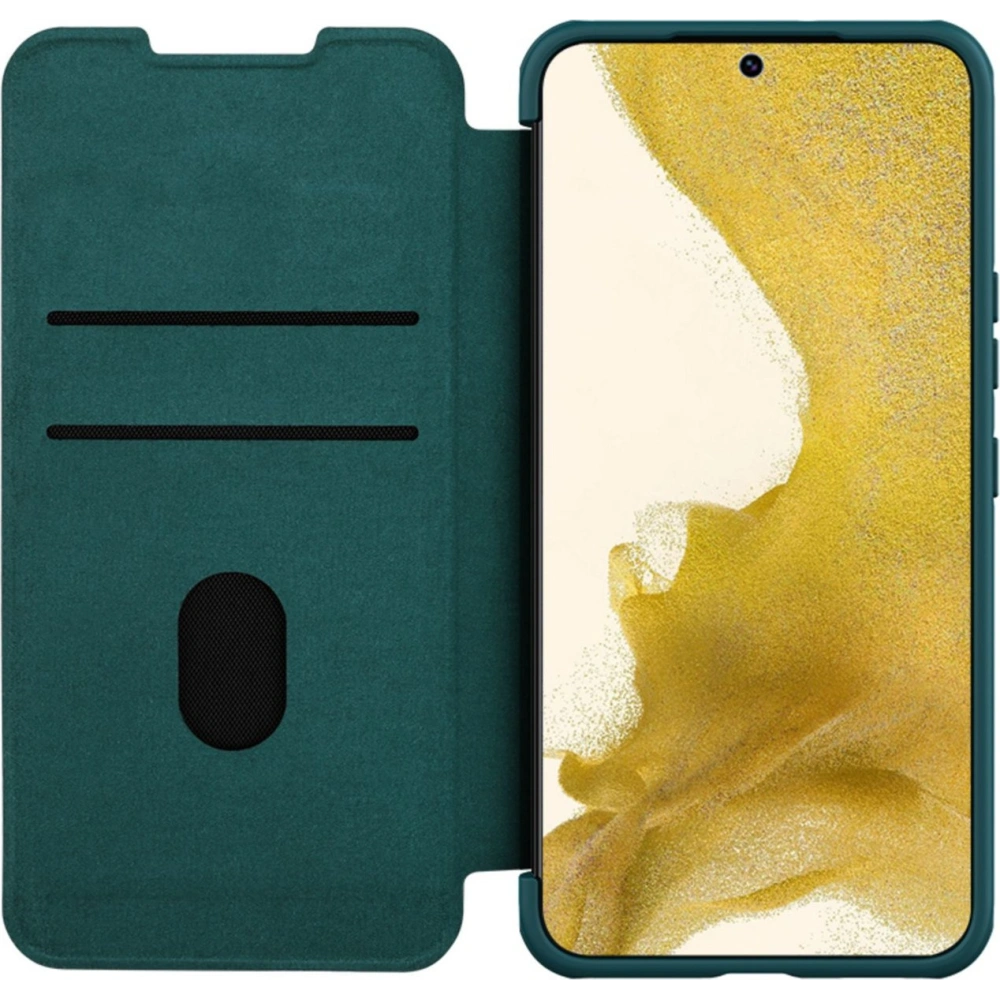 Etui Nillkin Qin Leather Pro Samsung Galaxy S23 zielone