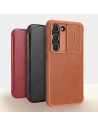 Kup Etui Nillkin Qin Leather Pro Samsung Galaxy S23+ Plus czarne - NLK1021 - {ean13} - Sklep Home Screen