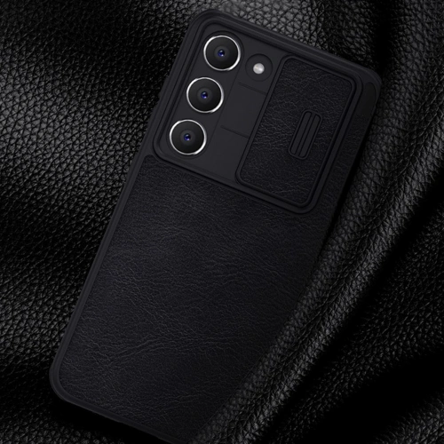 Kup Etui Nillkin Qin Leather Pro Samsung Galaxy S23+ Plus černé - NLK1021 - {ean13} - Sklep Home Screen