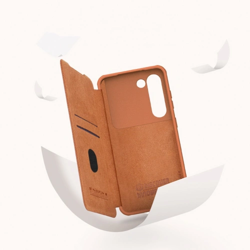 Kup Etui Nillkin Qin Leather Pro Samsung Galaxy S23+ Plus fekete - NLK1021 - {ean13} - Sklep Home Screen