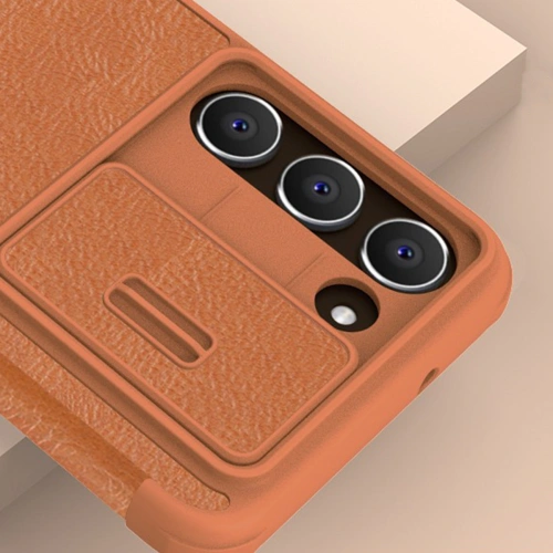 Kup Etui Nillkin Qin Leather Pro Samsung Galaxy S23+ Plus czarne - NLK1021 - {ean13} - Sklep Home Screen