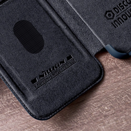 Kup Etui Nillkin Qin Leather Pro Samsung Galaxy S23+ Plus negre - NLK1021 - {ean13} - Sklep Home Screen