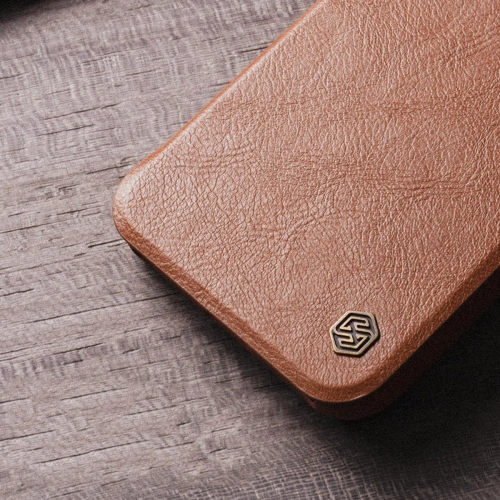 Kup Etui Nillkin Qin Leather Pro Samsung Galaxy S23+ Plus fekete - NLK1021 - {ean13} - Sklep Home Screen