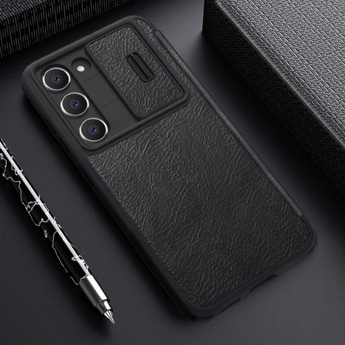 Kup Nillkin Samsung Tasche Qin Leder Pro Galaxy S23+ Plus schwarz - NLK1021 - {ean13} - Sklep Home Screen