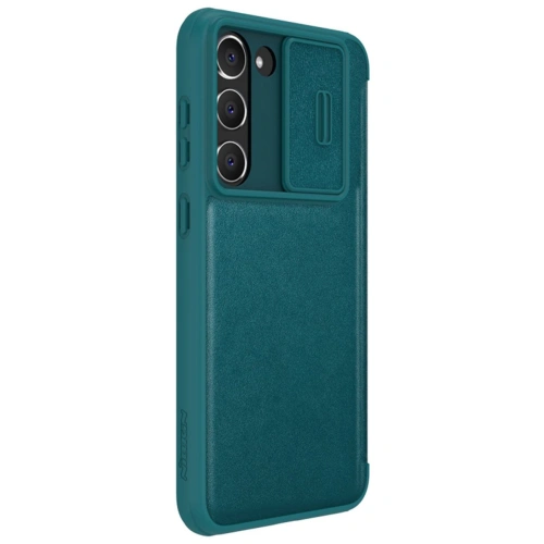 Kup Nillkin Samsung Tasche Qin Leder Pro Galaxy S23+ Plus grün - NLK1022 - {ean13} - Sklep Home Screen