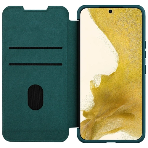 Kup Etui Nillkin Qin Leather Pro Samsung Galaxy S23+ Plus zöld - NLK1022 - {ean13} - Sklep Home Screen