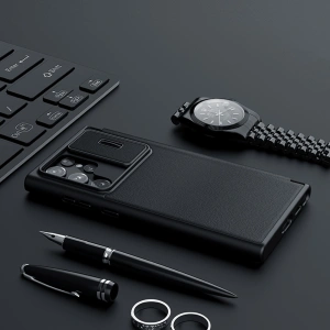 Etui Nillkin Qin Leather Pro Samsung Galaxy S23+ Plus zöld