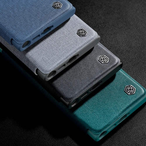 Kup Etui Nillkin Qin Leather Pro Samsung Galaxy S23+ Plus zelené - NLK1022 - {ean13} - Sklep Home Screen
