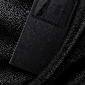 Kup Etui Nillkin Qin Leather Pro Samsung Galaxy S23 Ultra černé - NLK1023 - {ean13} - Sklep Home Screen
