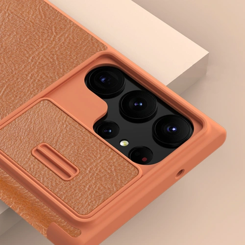 Kup Etui Nillkin Qin Leather Pro Samsung Galaxy S23 Ultra černé - NLK1023 - {ean13} - Sklep Home Screen