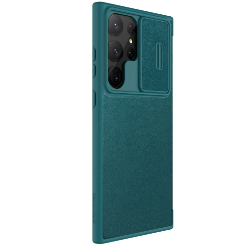 Buy Case Nillkin Qin Leather Pro Samsung Galaxy S23 Ultra green - NLK1024 - {ean13} - Home Screen Store Europe