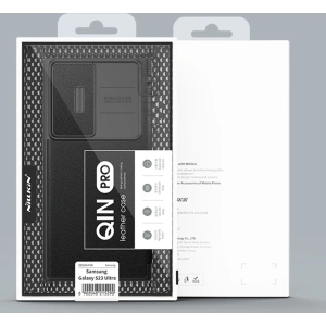 Kup Etui Nillkin Qin Leather Pro Samsung Galaxy S23 Ultra zelené - NLK1024 - {ean13} - Sklep Home Screen