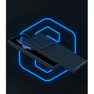 Kup Nillkin Samsung Case Texturiert S Galaxy S22 Ultra blau - NLK1026 - {ean13} - Sklep Home Screen