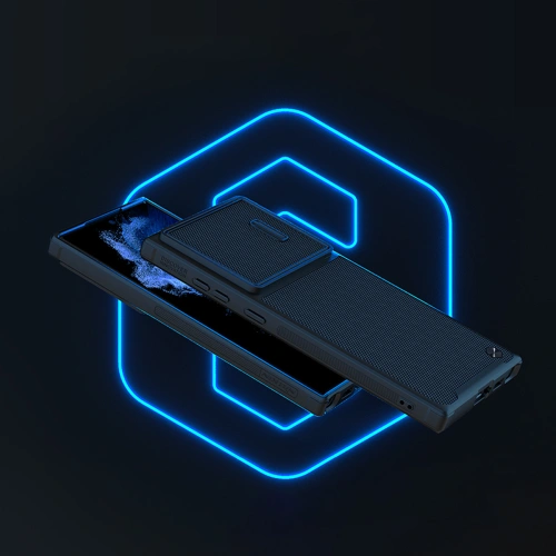 Kup Nillkin Samsung Case Texturiert S Galaxy S22 Ultra blau - NLK1026 - {ean13} - Sklep Home Screen