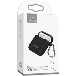 Kup Etui USAMS US-BH423 Apple AirPods czarny/black - USA916 - {ean13} - Sklep Home Screen