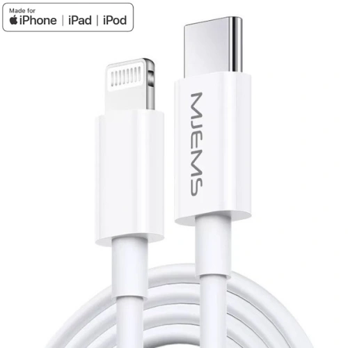 Kup Cablu USAMS US-SJ329 MJEMS M1 MFI USB-C/Lightning PD 60W Încărcare rapidă 1.2 m alb/white - USA917 - {ean13} - Sklep Home Screen