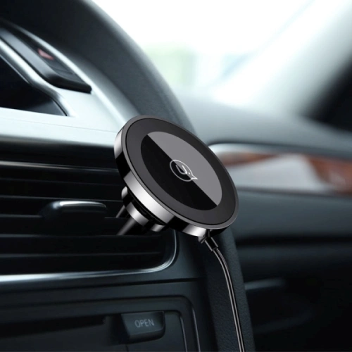 Kup Autós tartó vezeték nélküli töltéssel USAMS US-CD44 Magnetic Air Vent fekete/black - USA919 - {ean13} - Sklep Home Screen