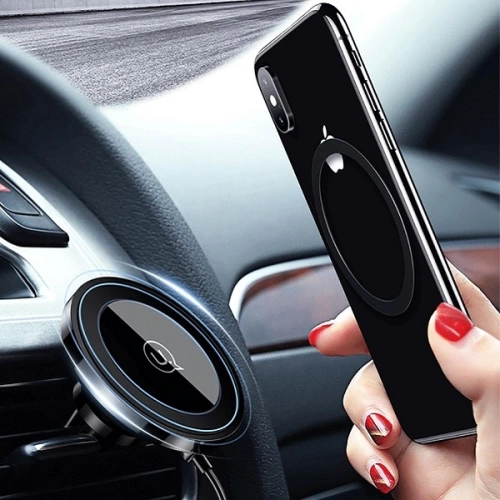 Kup Suport auto cu încărcare fără fir USAMS US-CD44 Magnetic Air Vent negru/black - USA919 - {ean13} - Sklep Home Screen