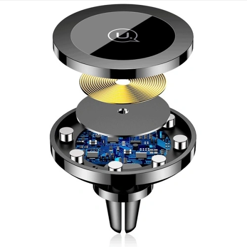 Kup Autós tartó vezeték nélküli töltéssel USAMS US-CD44 Magnetic Air Vent fekete/black - USA919 - {ean13} - Sklep Home Screen