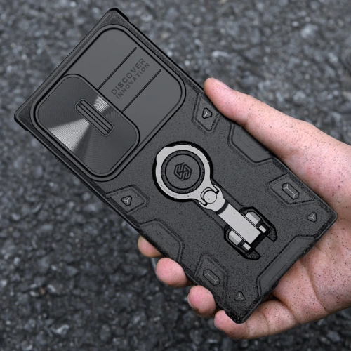 Kup Nillkin Samsung Tasche CamShield Armor Pro Galaxy S23 Ultra schwarz - NLK1036 - {ean13} - Sklep Home Screen