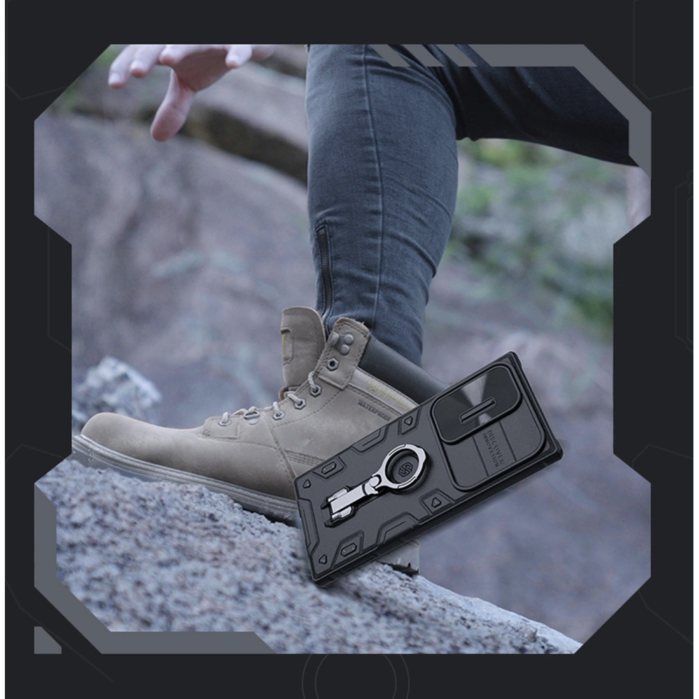 Etui Nillkin CamShield Armor Pro Samsung Galaxy S23 Ultra czarne