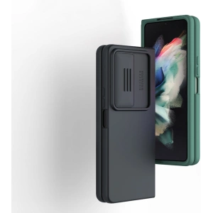 Kup Etui Nillkin CamShield Silky Silicone Samsung Galaxy Z Fold 4 zielone - NLK1037 - {ean13} - Sklep Home Screen